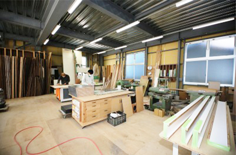 1F　家具制作工場